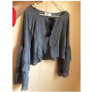 'PINKYOTTO' Bell Sleeve Top